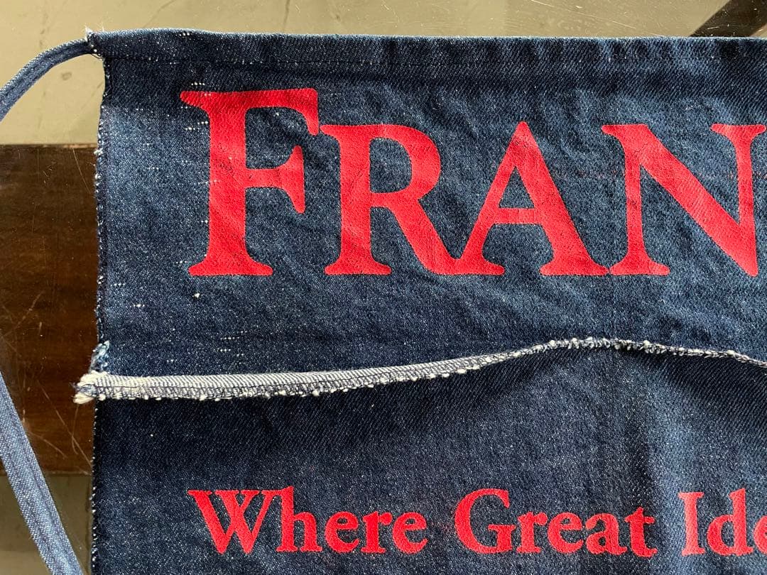 1970s vintage denim apron ビンテージデニムエプロン