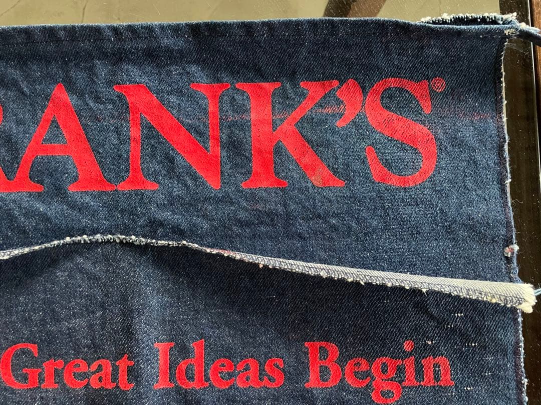 1970s vintage denim apron ビンテージデニムエプロン