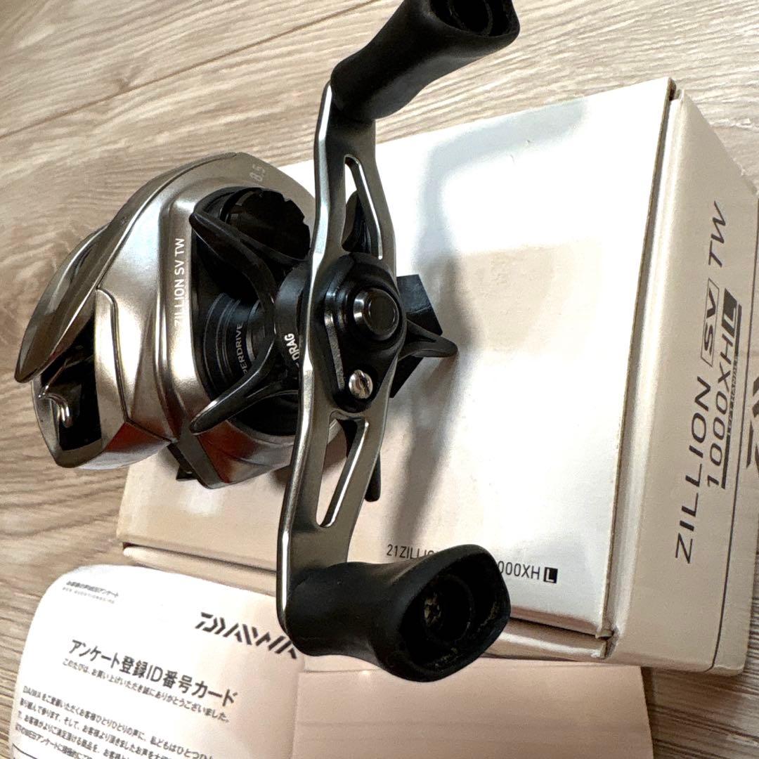 ダイワ　ベイトリール　ジリオン sv tw 1000xhl