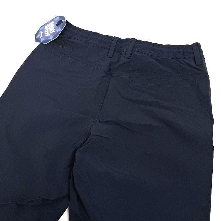 新品 キャロウェイ 8WAYストレッチ シワナイロン 撥水 パンツ 紺 3L