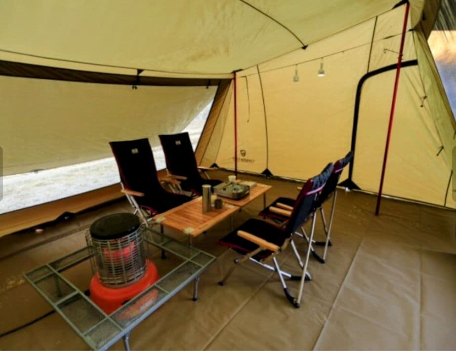【新品未使用】Camping Club KLYDE IIグランドシート付 1/2