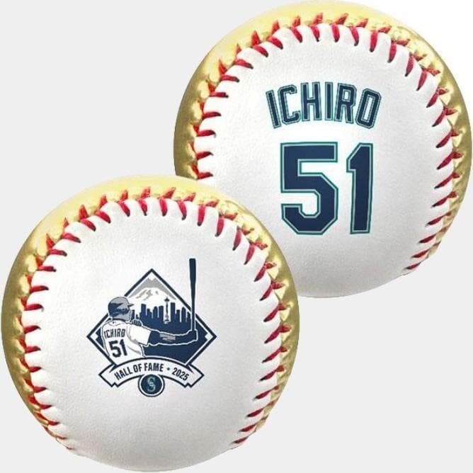 MLB イチロー 殿堂入り 記念ボール Rawlings レプリカ 3個セット