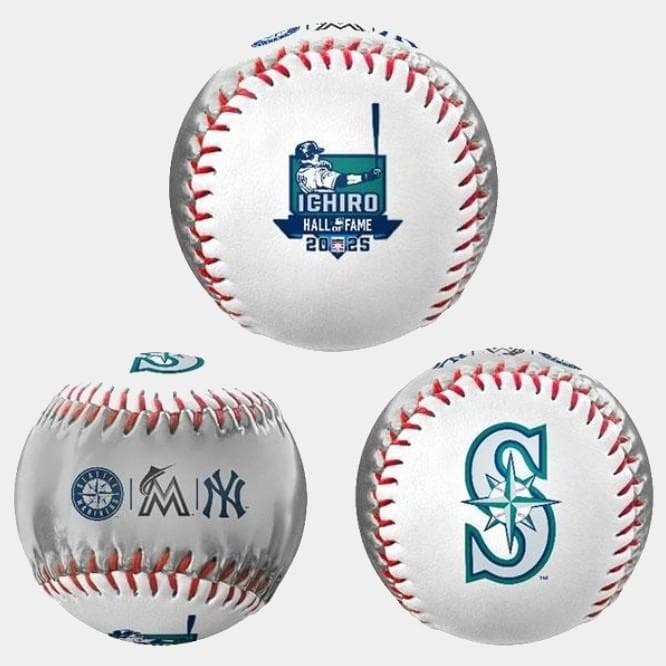 MLB イチロー 殿堂入り 記念ボール Rawlings レプリカ 3個セット