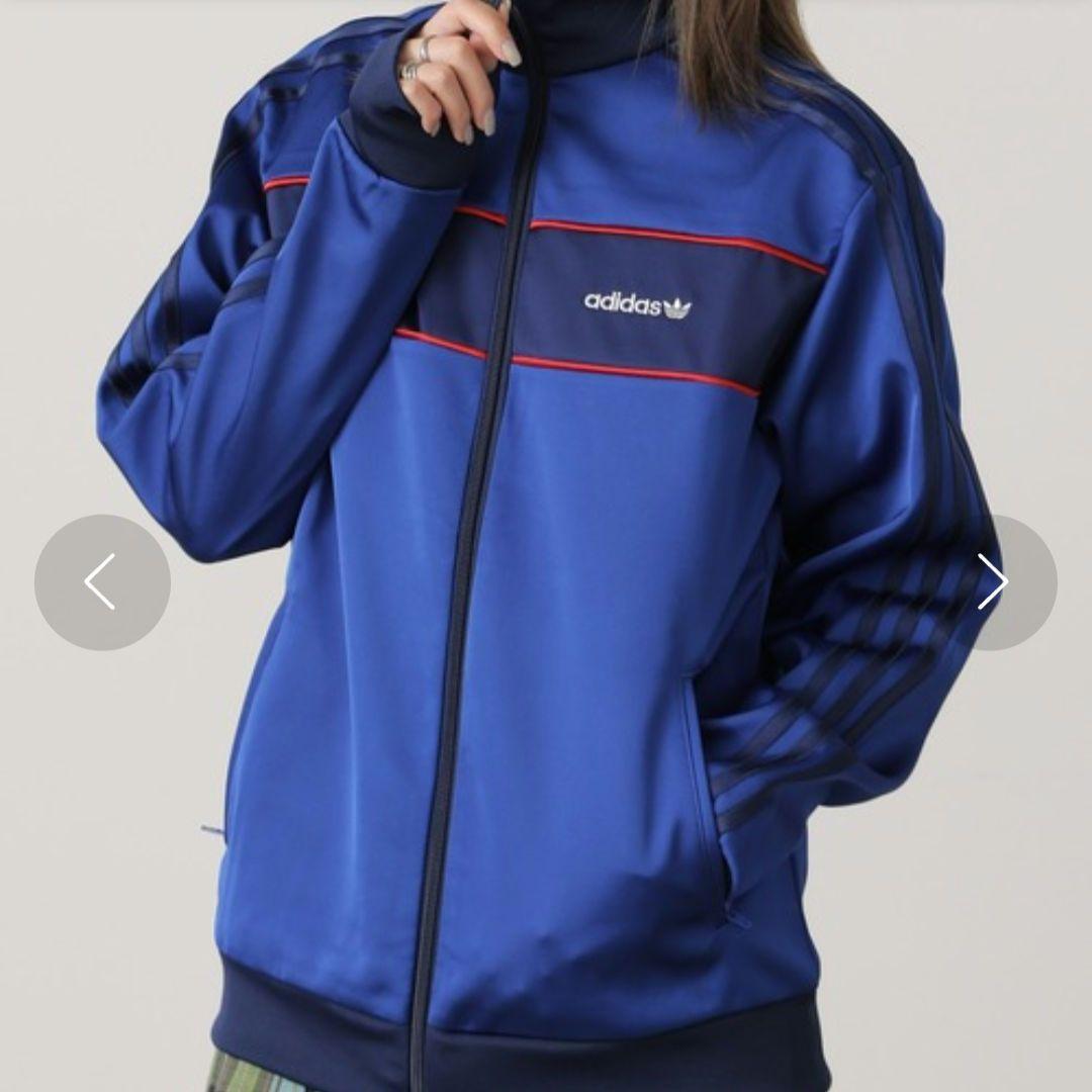 新品✨タグ付き✨アディダス　トラックジャケット　ブルー　ジャージ