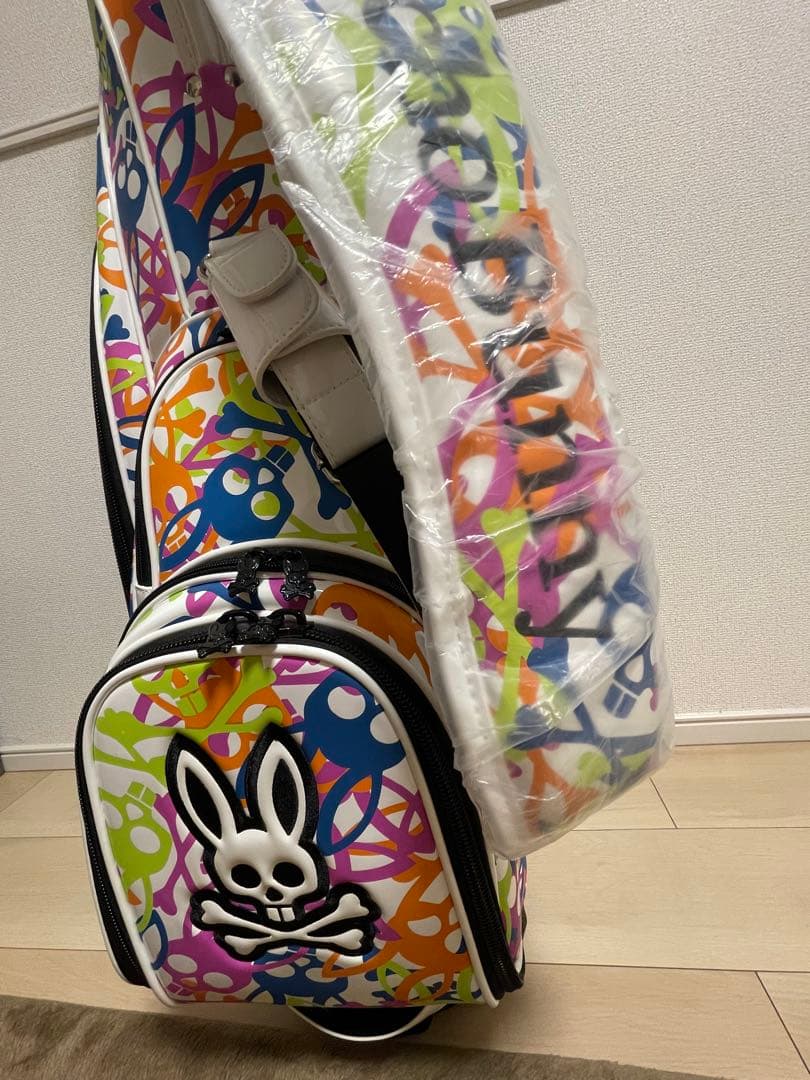 新品未使用！PsychoBunnyサイコバニー★キャディバッグ、レア！限定品