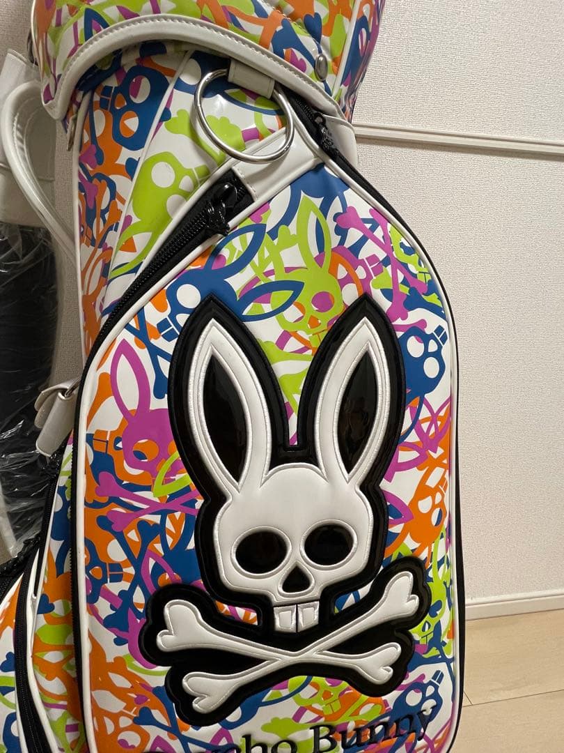 新品未使用！PsychoBunnyサイコバニー★キャディバッグ、レア！限定品