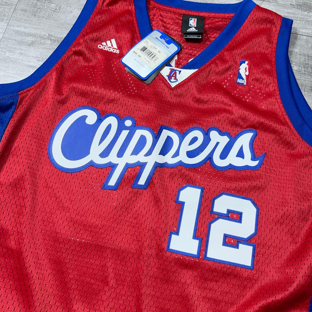 未使用タグ付属 adidas NBA クリッパーズ ゲームシャツ ユニフォーム