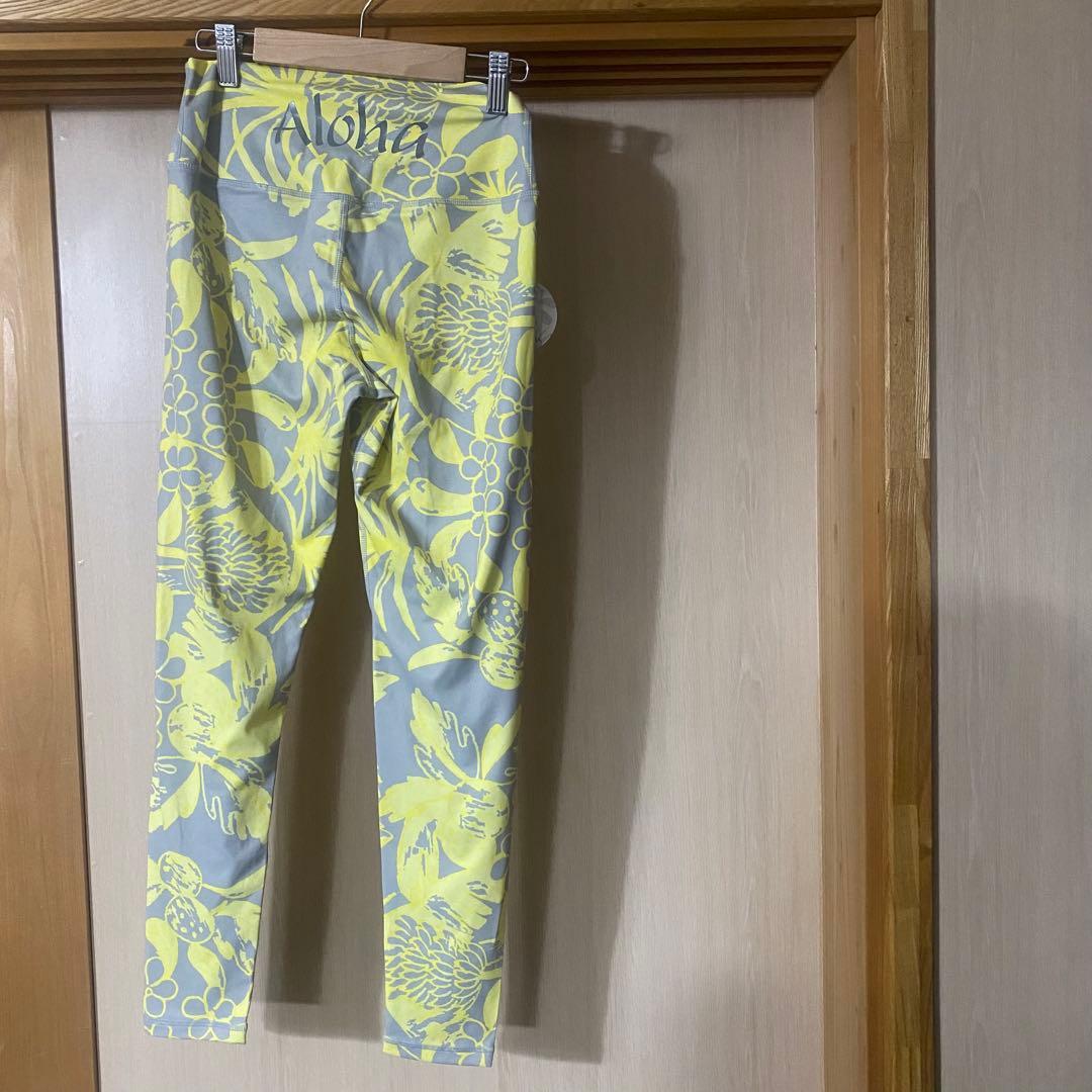 LE’A MAKAHA レギンス Mサイズ イエロー