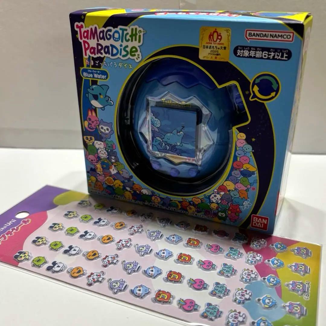 新品未開封　たまごっちパラダイス ブルーウォーター　シール付き