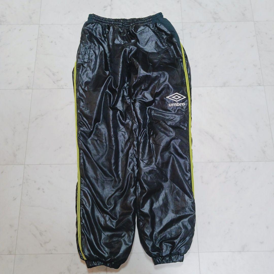 アンブロ　umbro ピステ　上下　セットアップ　ビッグロゴ　黒　M