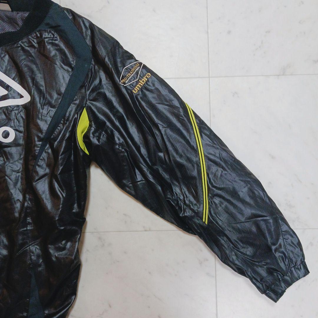 アンブロ　umbro ピステ　上下　セットアップ　ビッグロゴ　黒　M