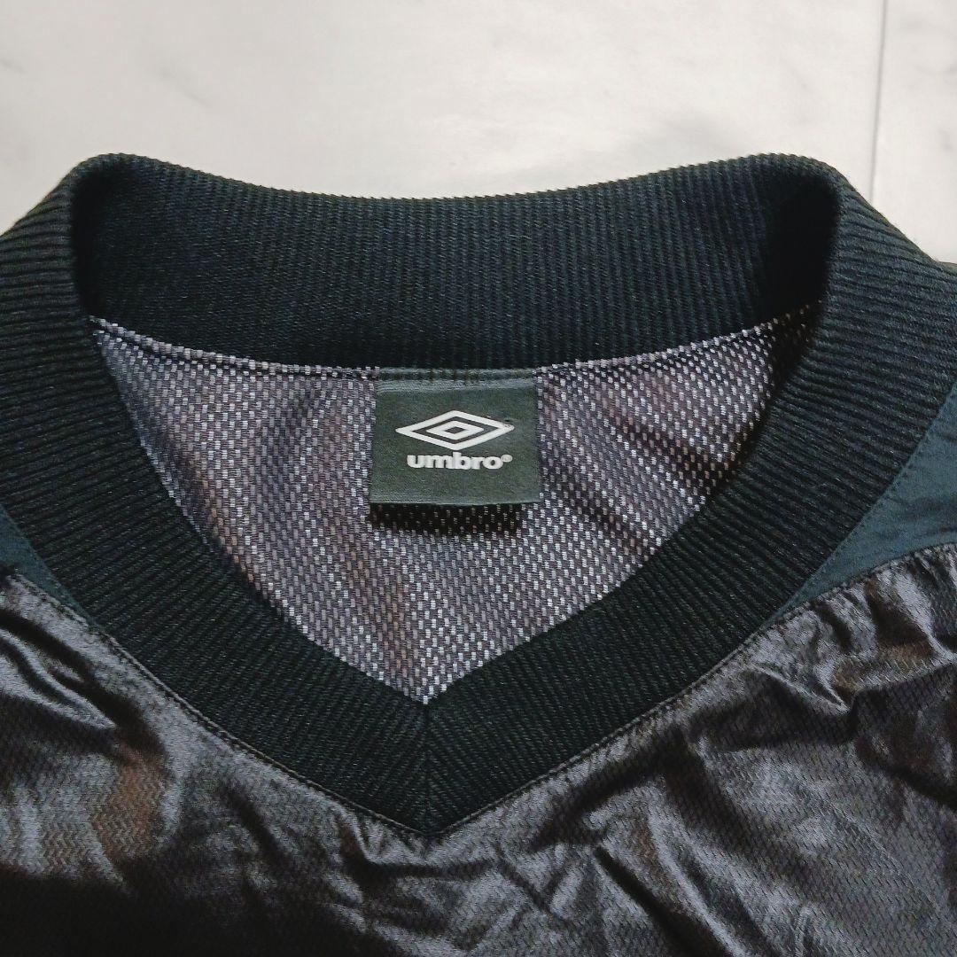 アンブロ　umbro ピステ　上下　セットアップ　ビッグロゴ　黒　M