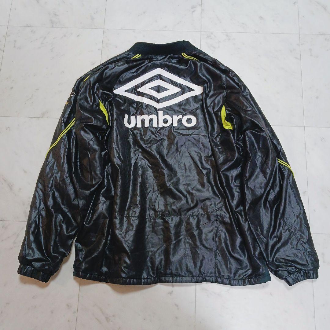 アンブロ　umbro ピステ　上下　セットアップ　ビッグロゴ　黒　M