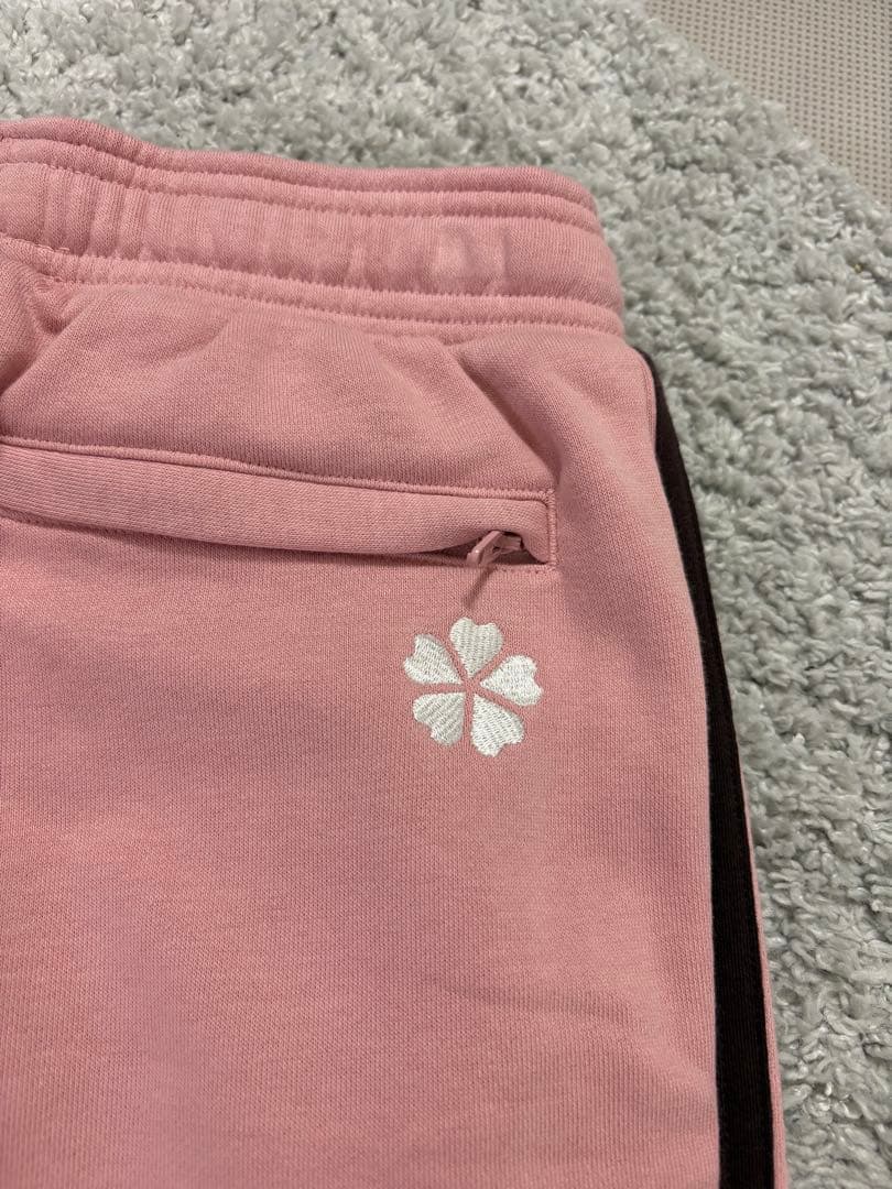 新品　adidas日本代表nigo 桜餅　ピンク ジャージ　パンツ　アディダス