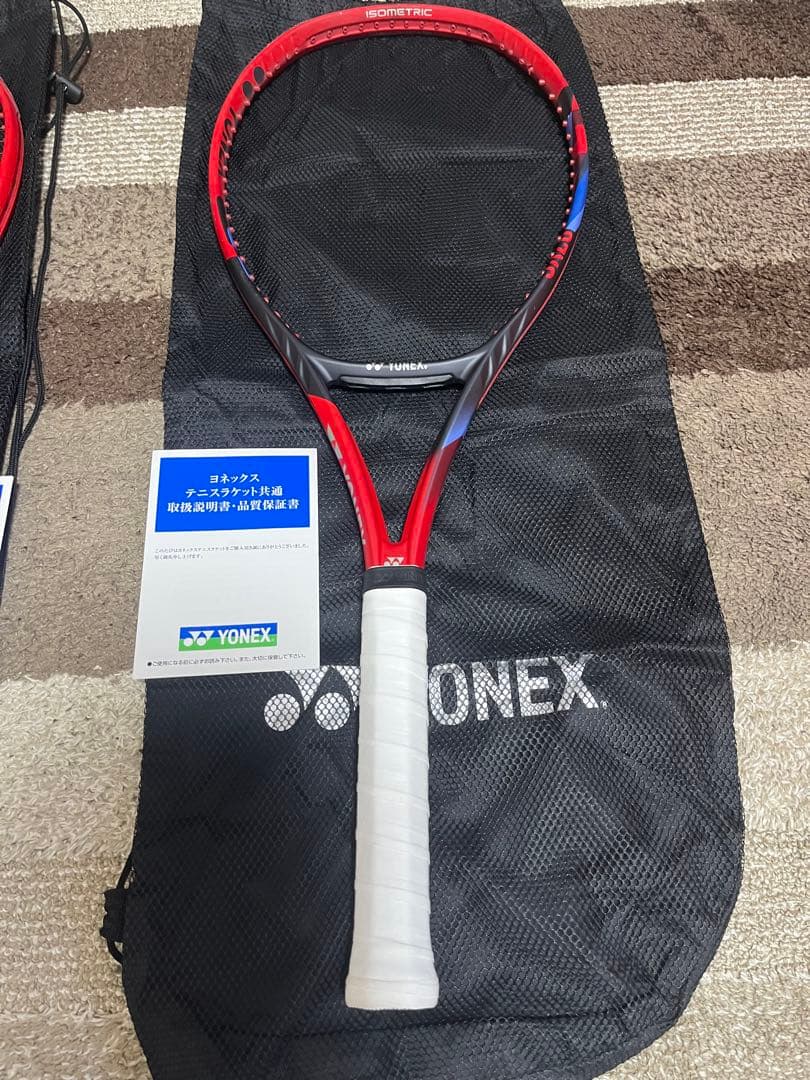 カスタムフィット！！YONEX 旧VCORE 98 テニスラケット２本セットG2