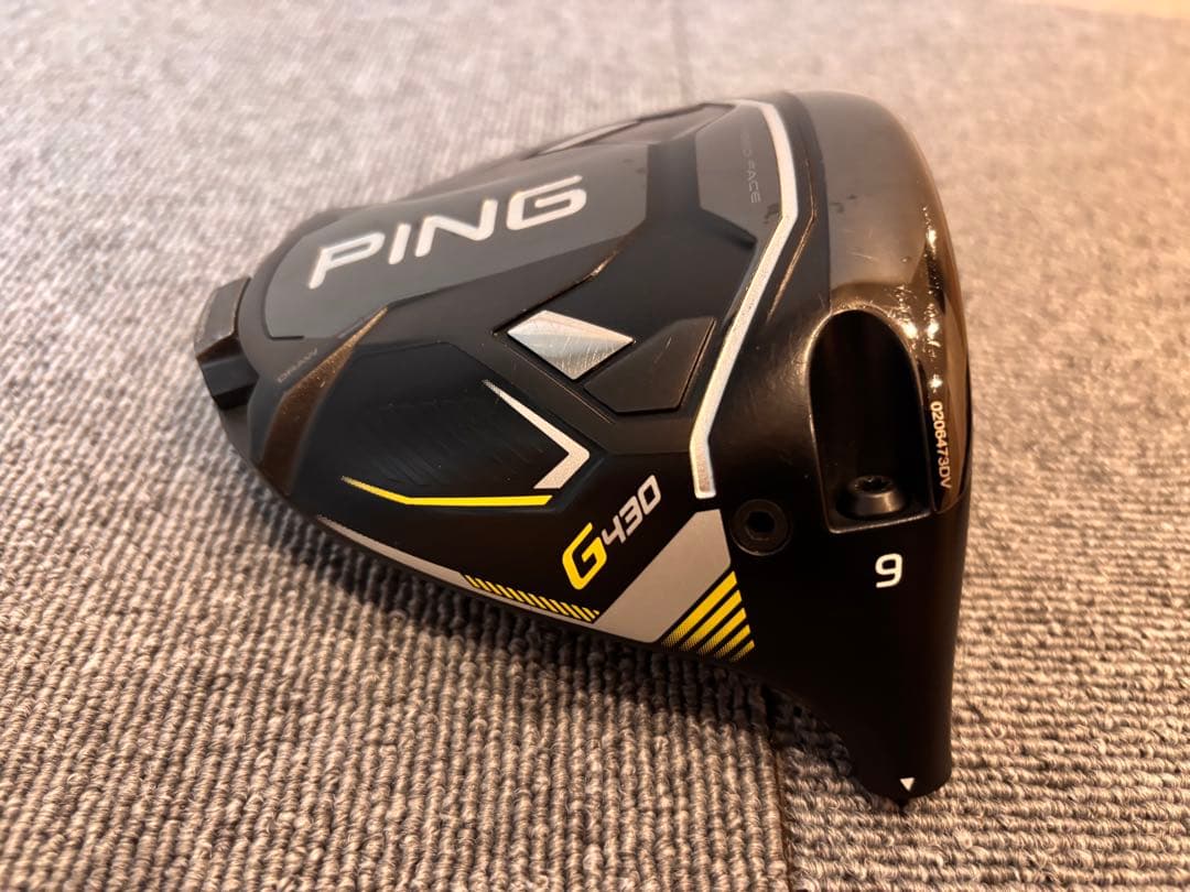 PING G430 MAX ドライバー 9度 ヘッドのみ