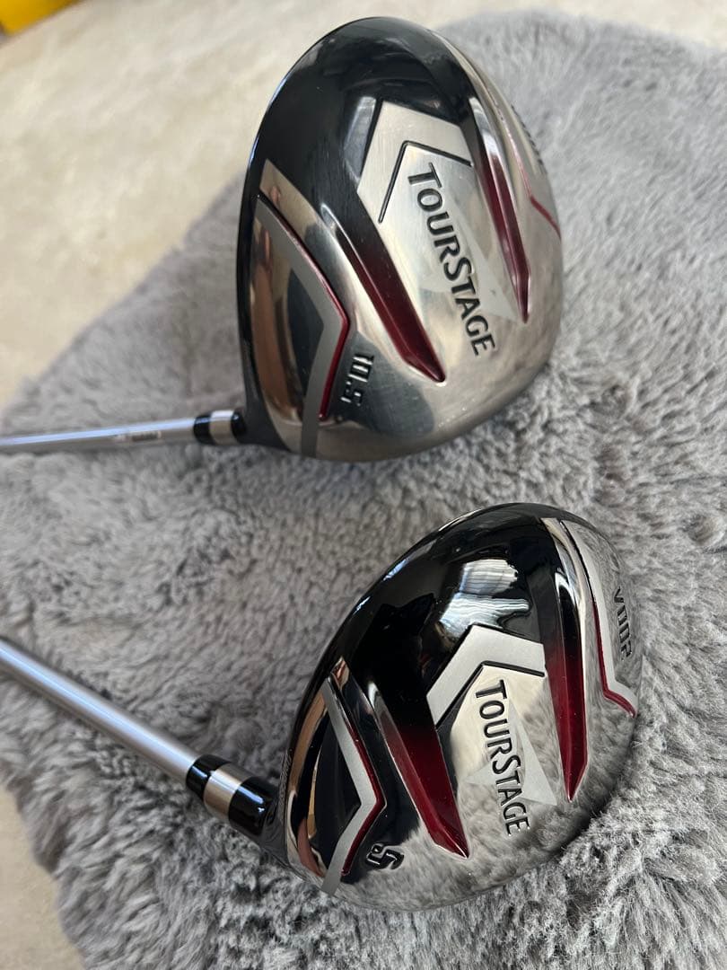 【美品】 TourStage V002 DR.フェアウェイウッド 2本セット S