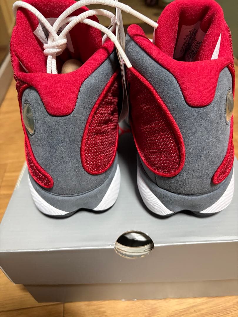 シューズ(男性用) AIR JORDAN13 RETRO RED/FLINT GREY