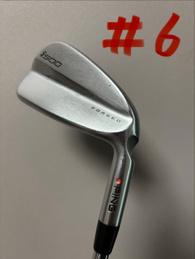 PING i500 アイアン　オレンジドット　５本セット 6,7,8,9,W 右