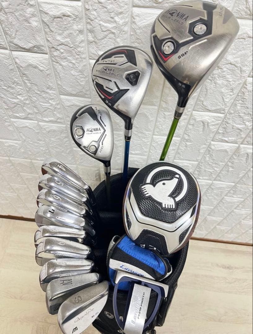 初心者おすすめ メンズ ゴルフクラブセット フルセット HONMA ミズノ
