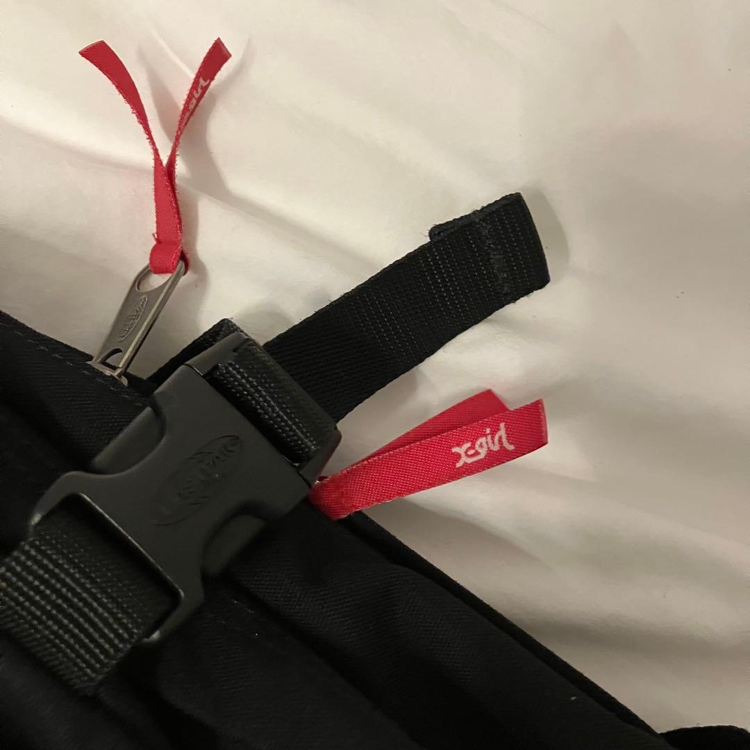希少　EASTPAK xgirl ブラックバックパック