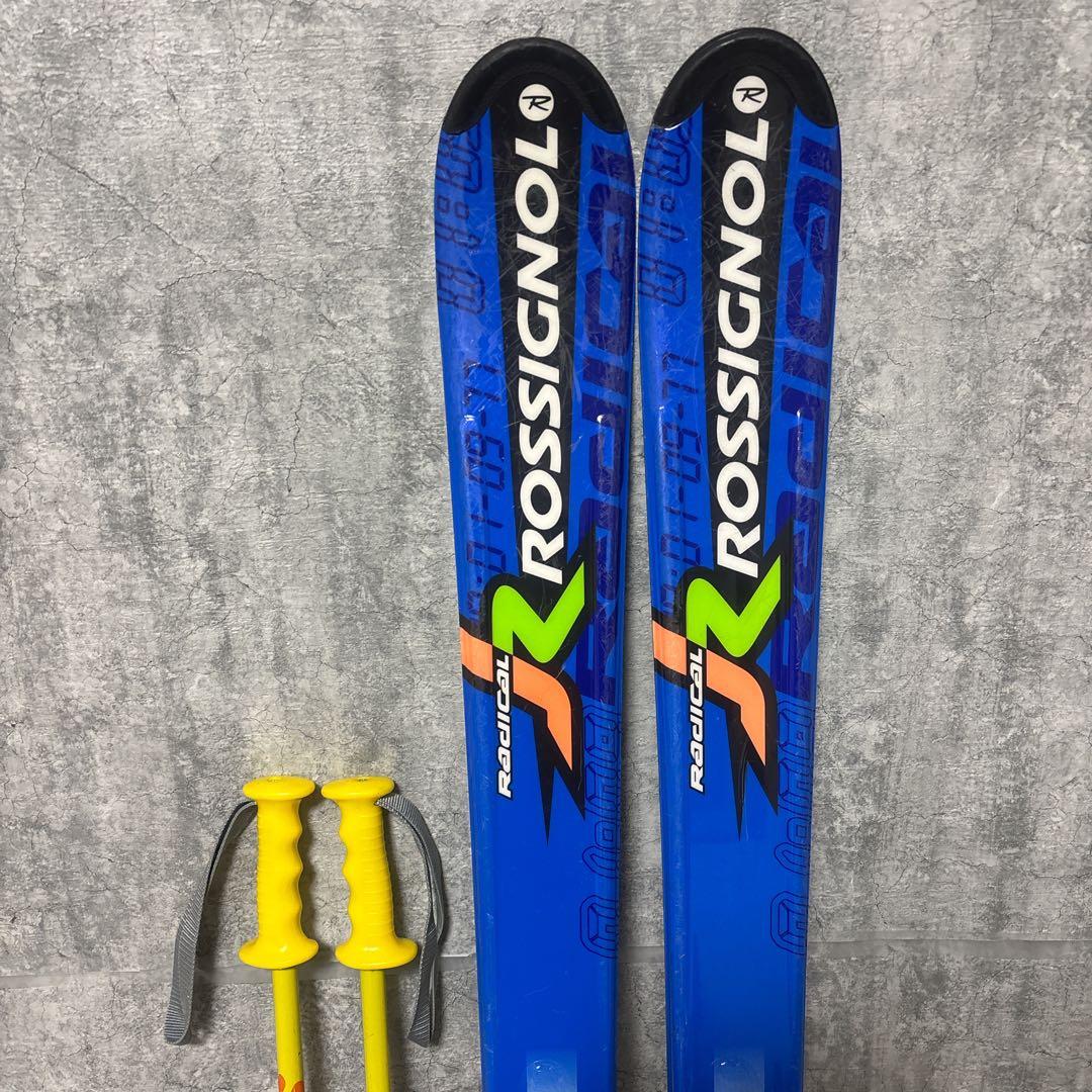 ROSSIGNOL ロシニョール ジュニアスキー 4点セット 22.5㎝