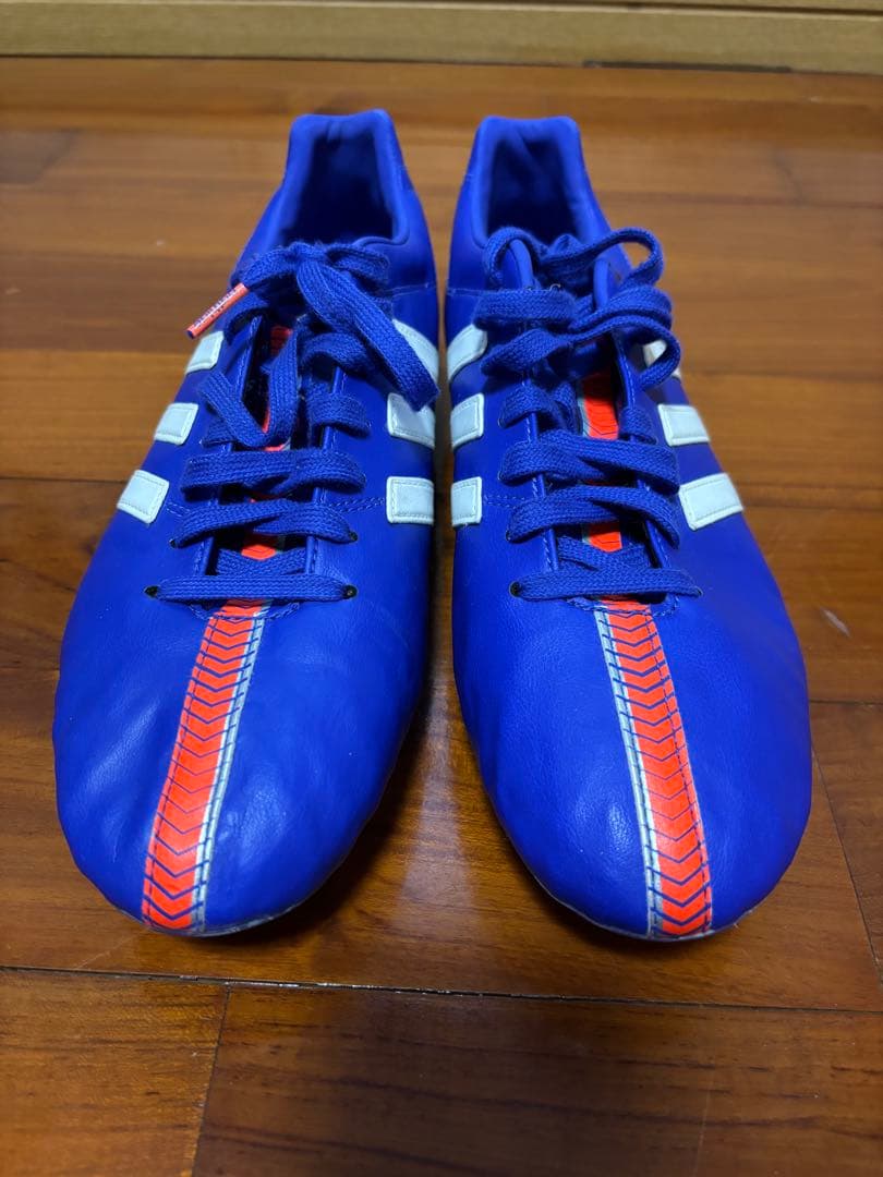 Adidas日本製 青 サッカースパイク FG 28.0cm