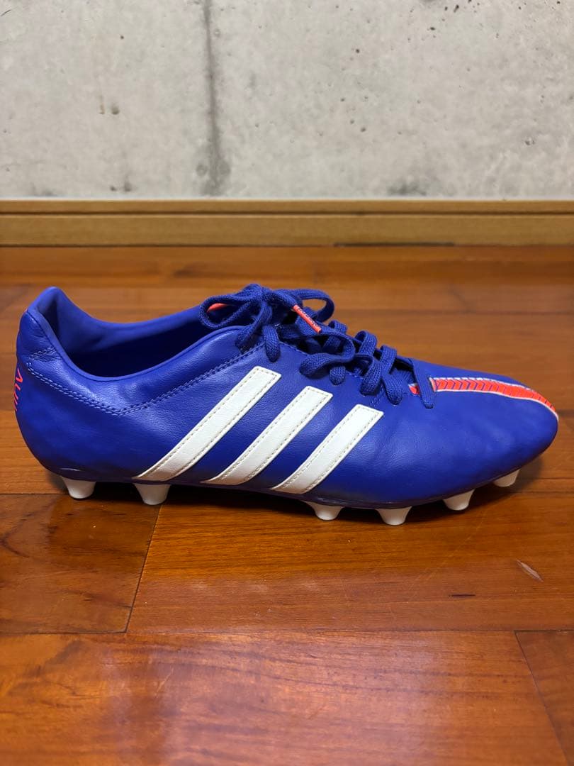 Adidas日本製 青 サッカースパイク FG 28.0cm