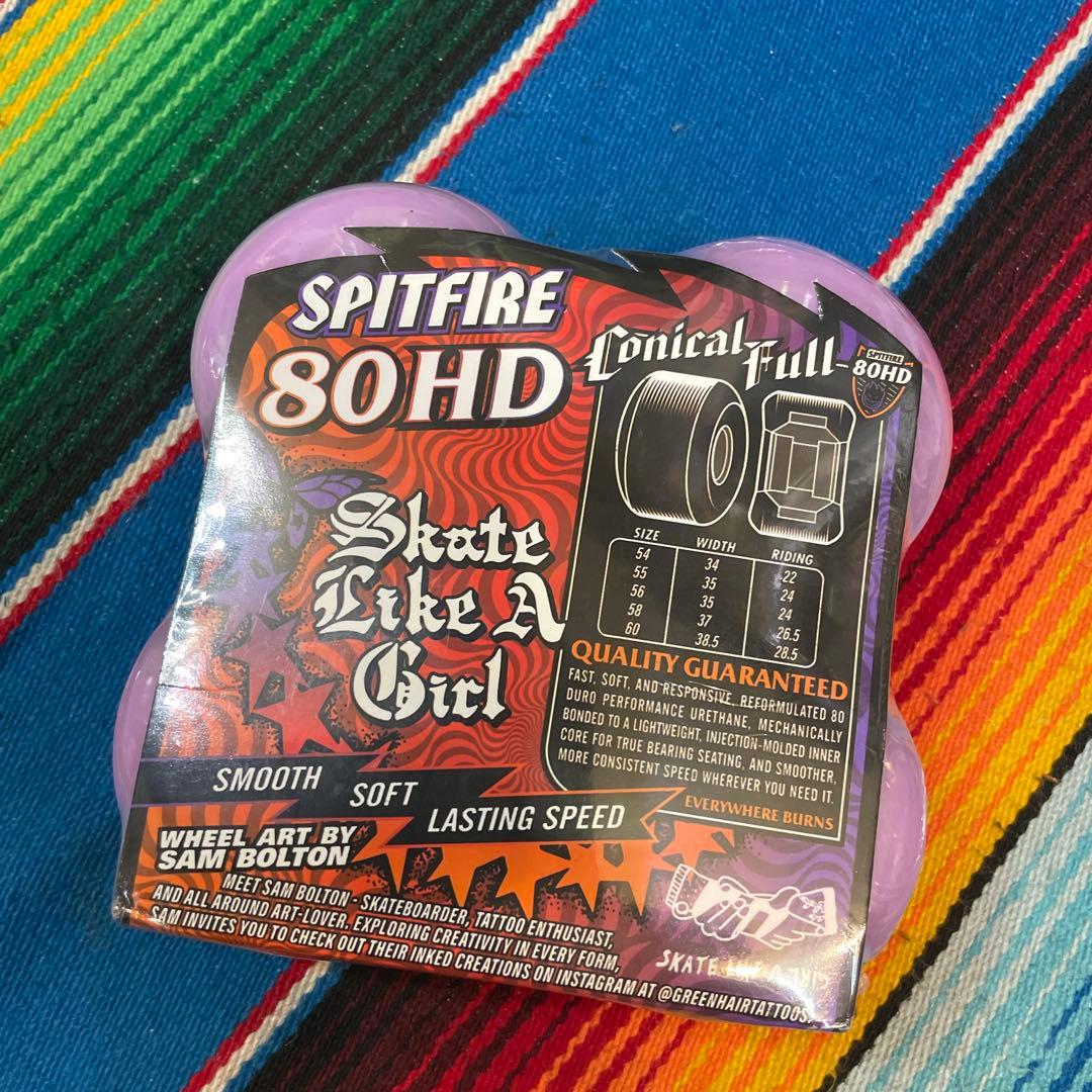SPITFIRE 80HD Skate Like A Girl ウィール