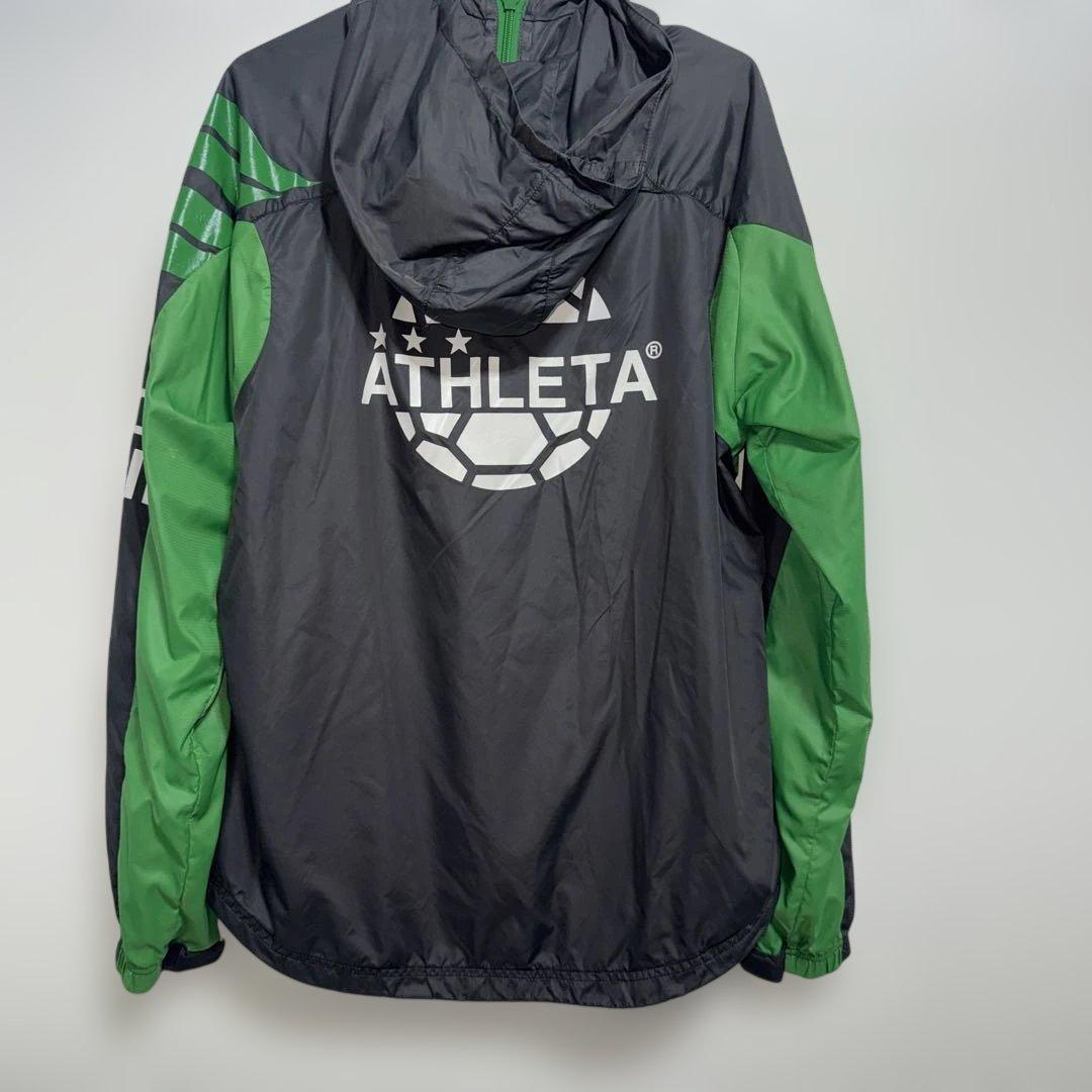 ATHLETA（アスレタ） / ウインドブレーカーグリーン　ブラック　上下セット