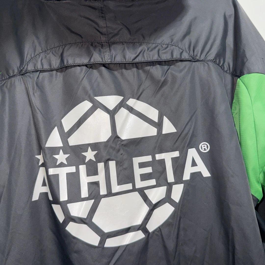 ATHLETA（アスレタ） / ウインドブレーカーグリーン　ブラック　上下セット