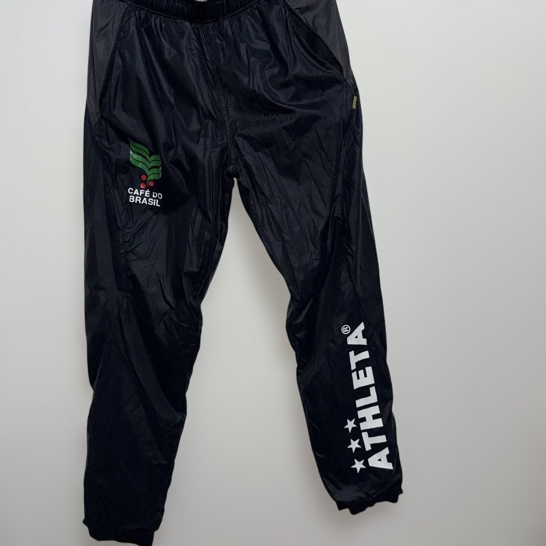 ATHLETA（アスレタ） / ウインドブレーカーグリーン　ブラック　上下セット