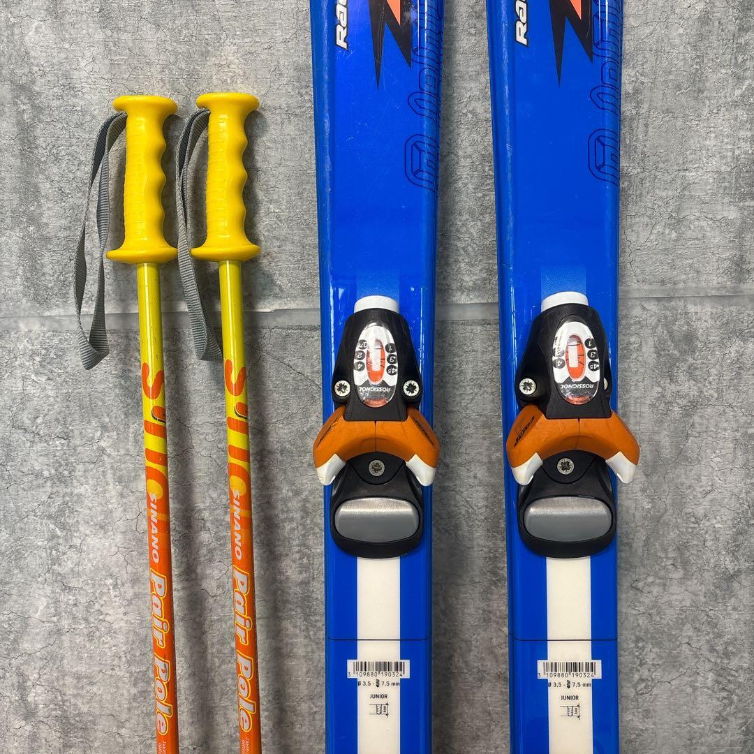 ROSSIGNOL ロシニョール ジュニアスキー 3点セット 22.5㎝