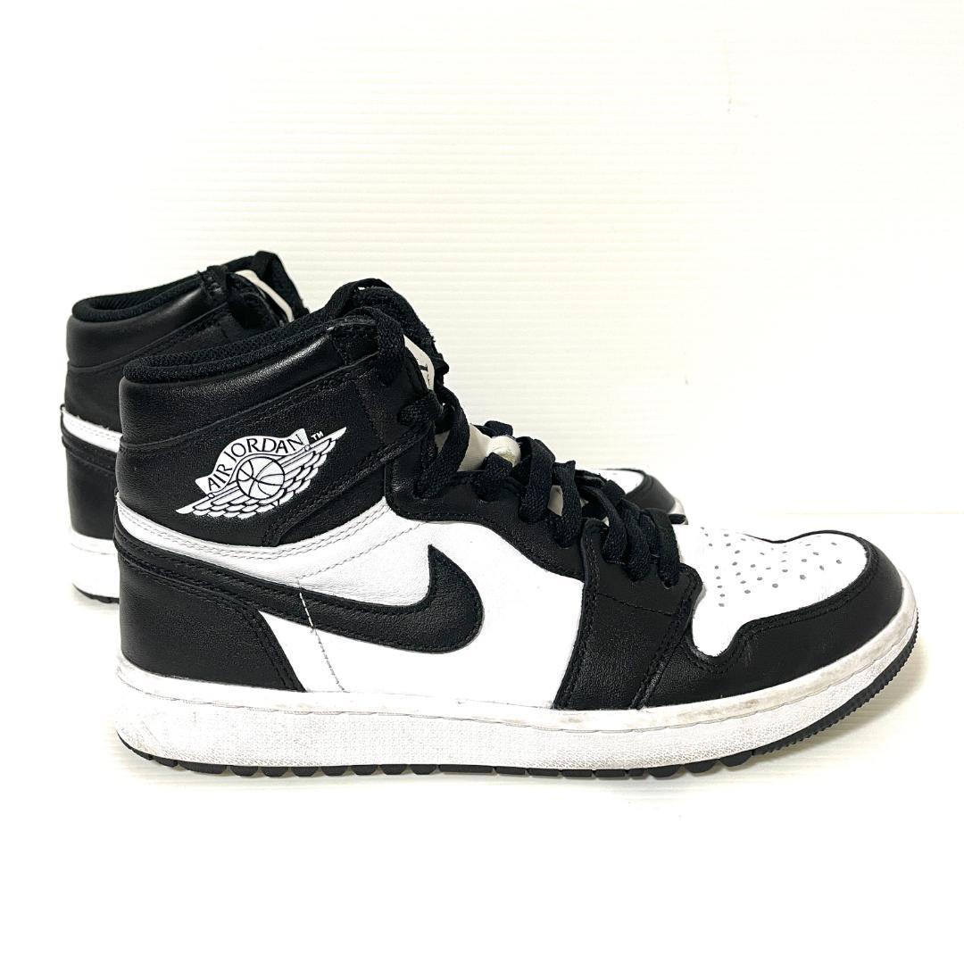 【フォロー割】 良品 ナイキゴルフ エアジョーダン1 High パンダ 27.5