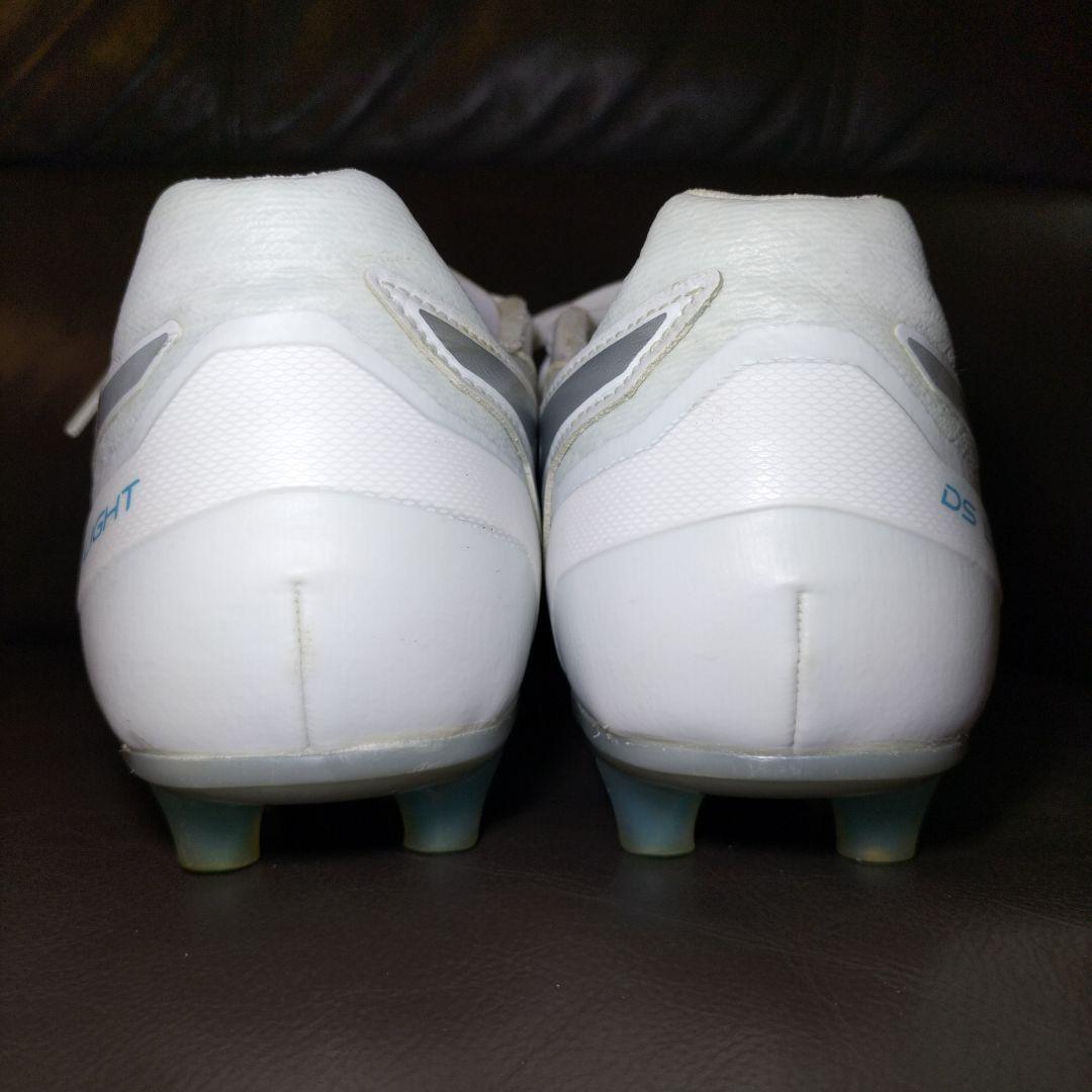 25cm【asics】DSライト ワイド　サッカースパイク カンガルー表革仕様
