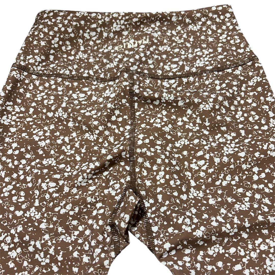 emmi エミ ヨガウェア ブラトップ ヨガパツン 上下セット フラワー 花柄