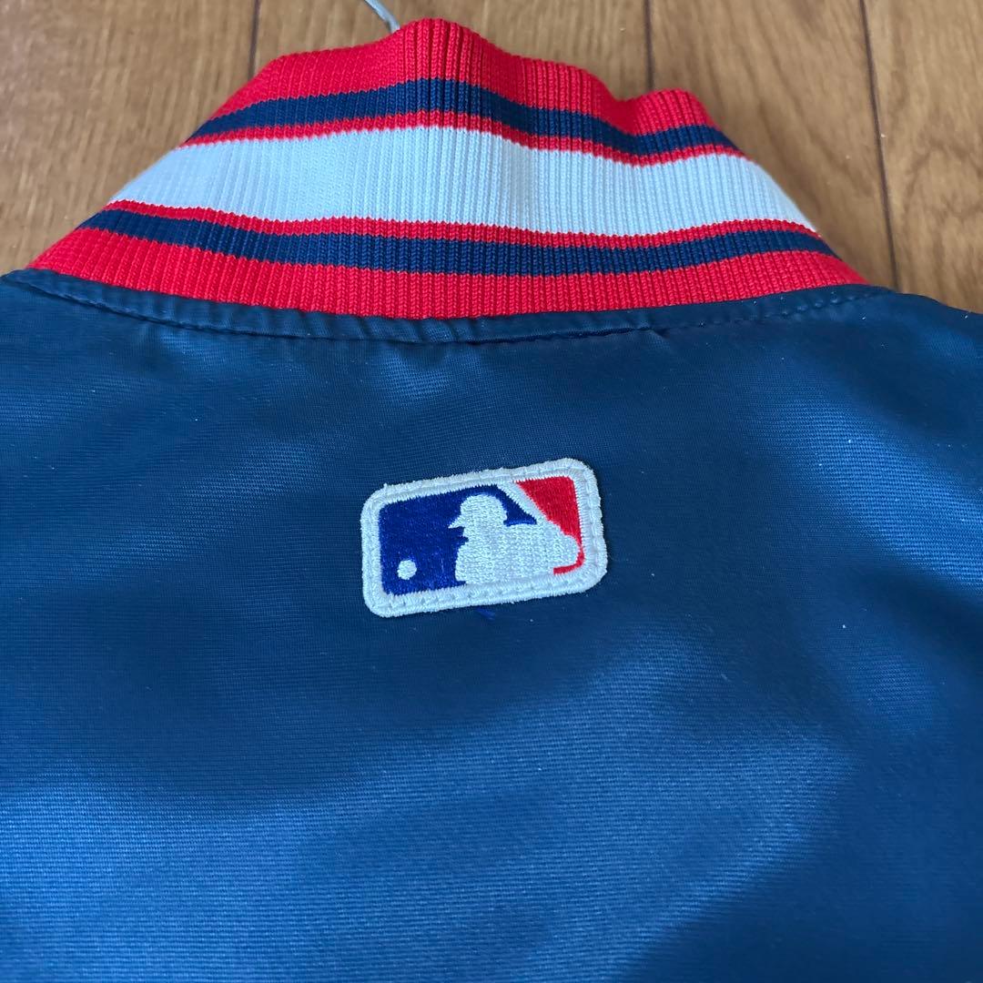 古着90年代StarterMLBINDIANS インディアンス中綿入りスタジャン