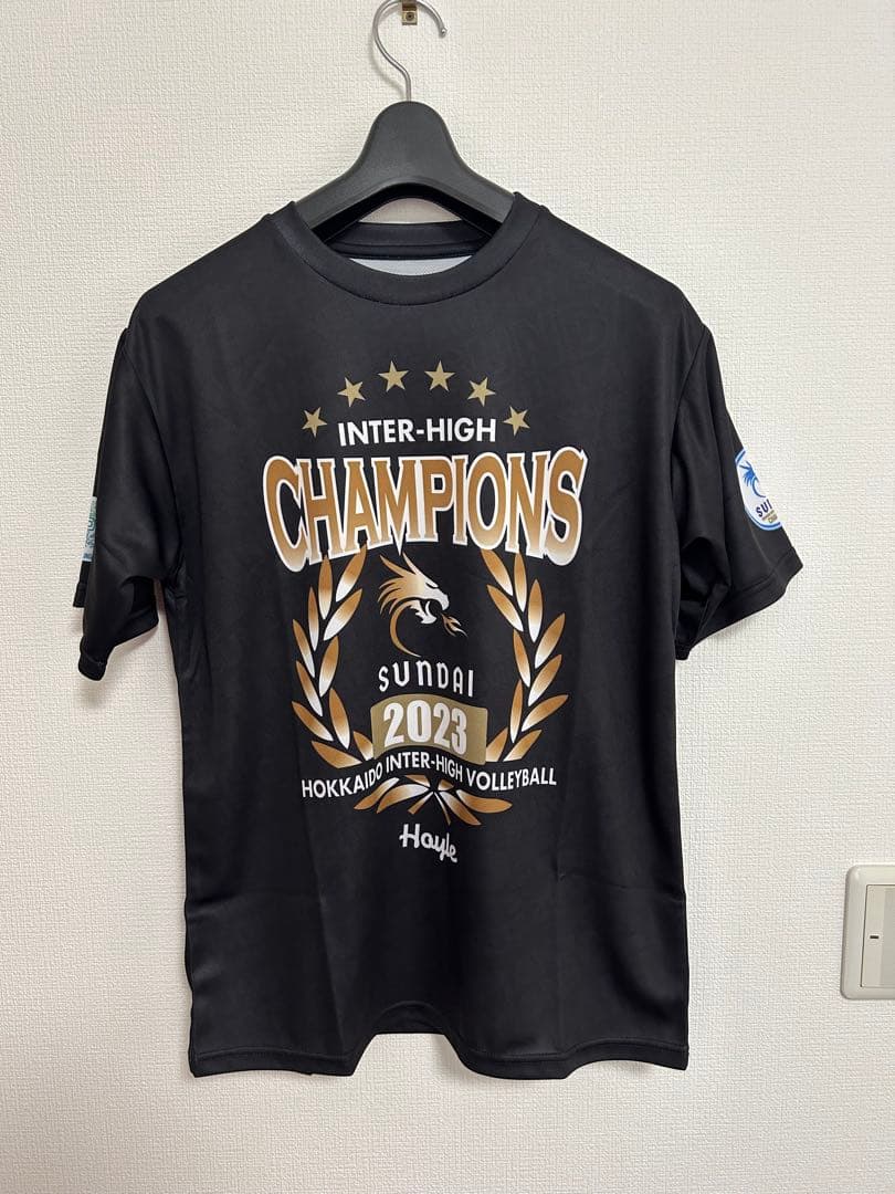 駿台学園　２０２３年　インターハイ　優勝記念Ｔシャツ　バレー部　新品　2ＸＬ