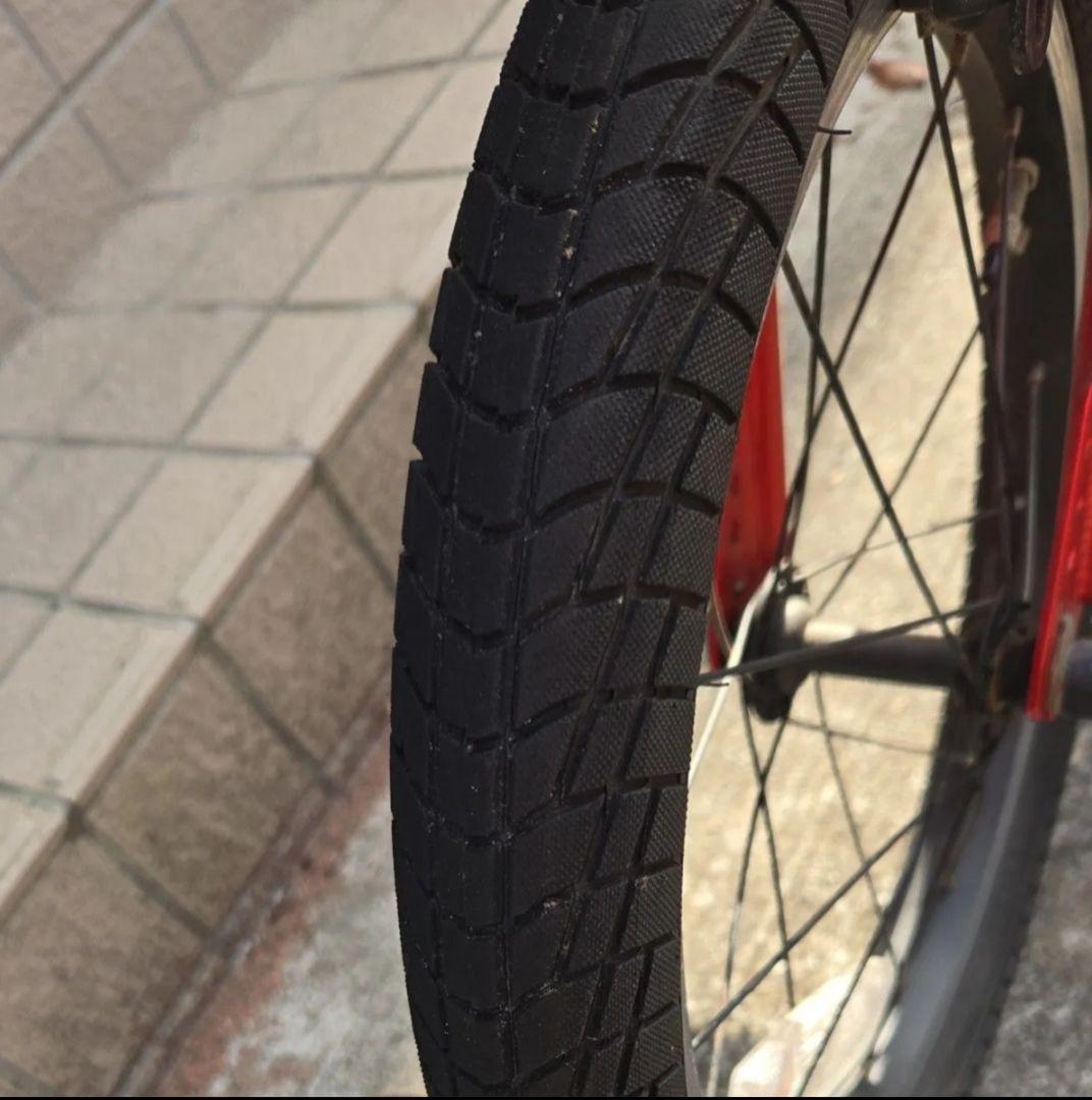 子供用 自転車　アサヒ　16インチ　赤　レッド　補助輪有り　 直接引取り　鹿児島