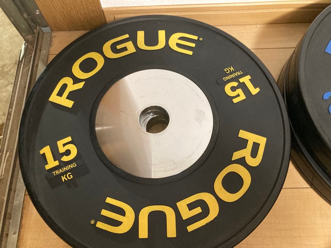 ROGUE ウエイトプレート バンパープレート バーベル 茨城県取り引き