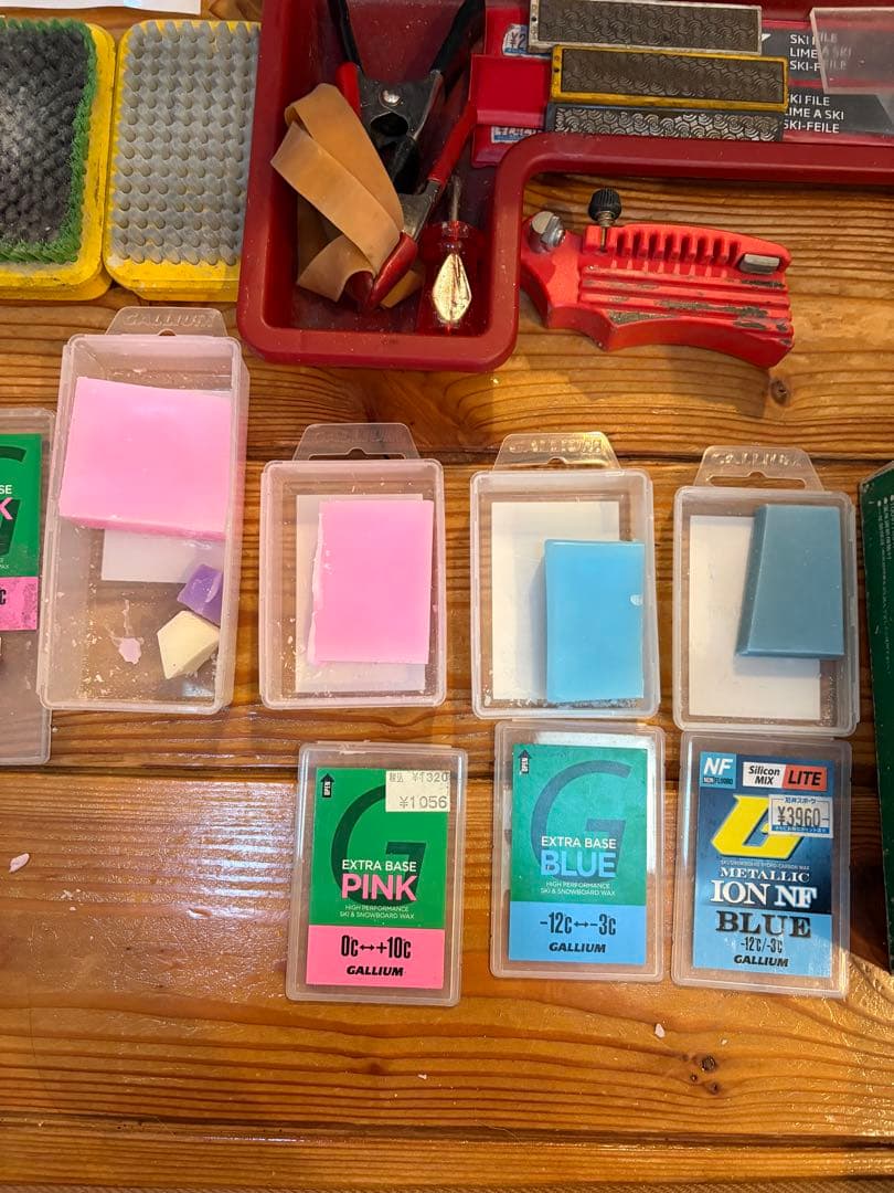 スキー　ワックス道具　一式セット売り
