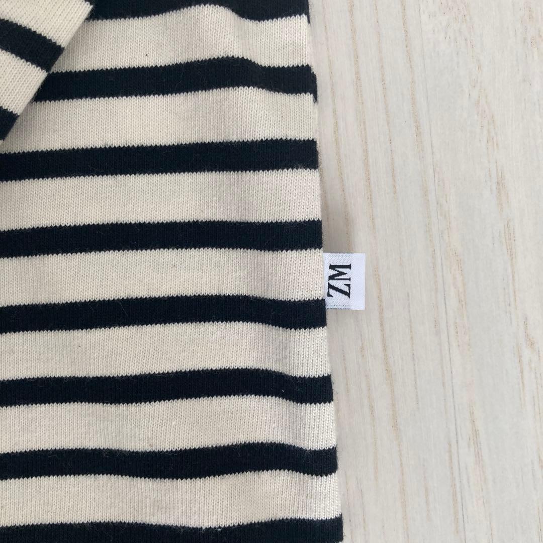 ZM-illennial ボーダー 長袖Tシャツ Mサイズ
