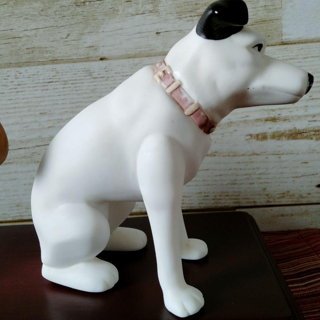 レア✨️Victor ニッパー犬 蓄音機 台座 3点セット 陶器製
