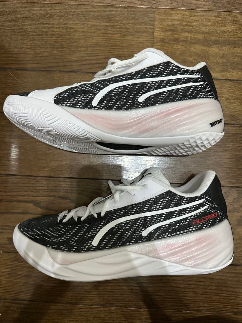 【箱無し500円引き】PUMA バスケットボールシューズALL-PRONITRO