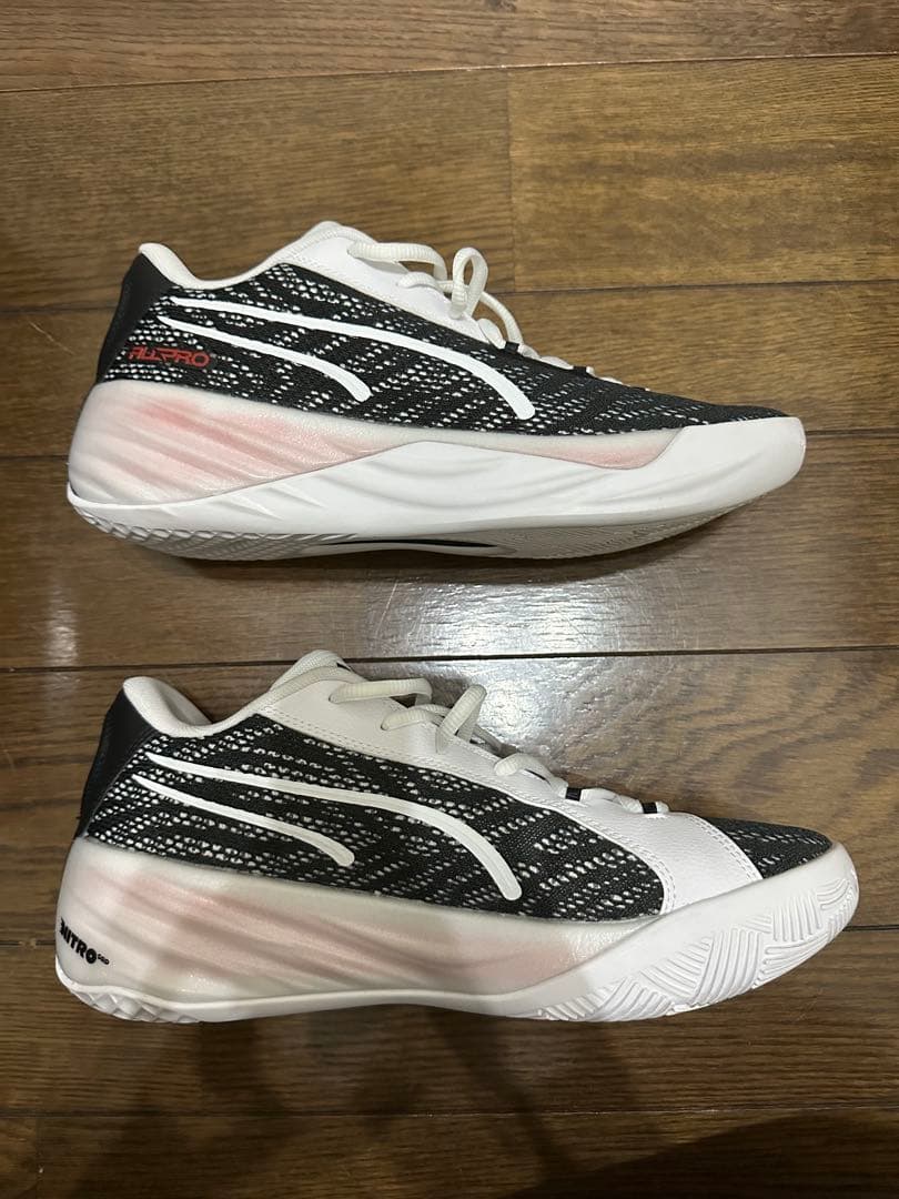 【箱無し500円引き】PUMA バスケットボールシューズALL-PRONITRO