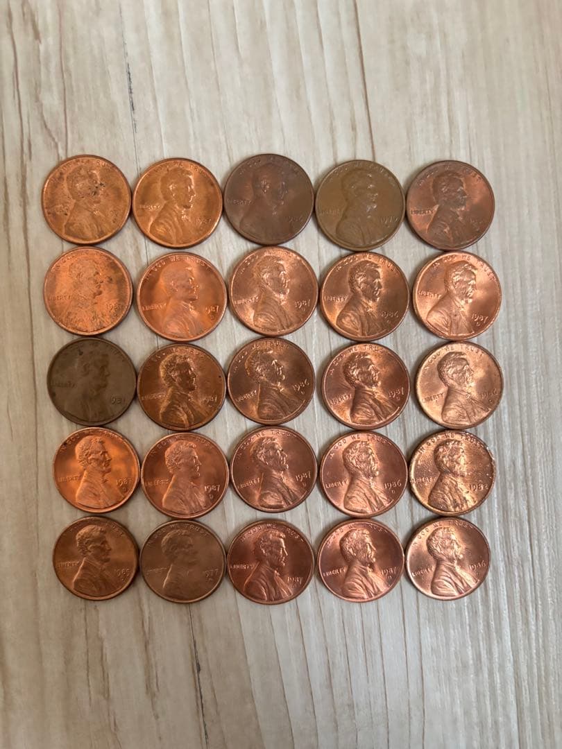 米国 リンカーン 硬貨