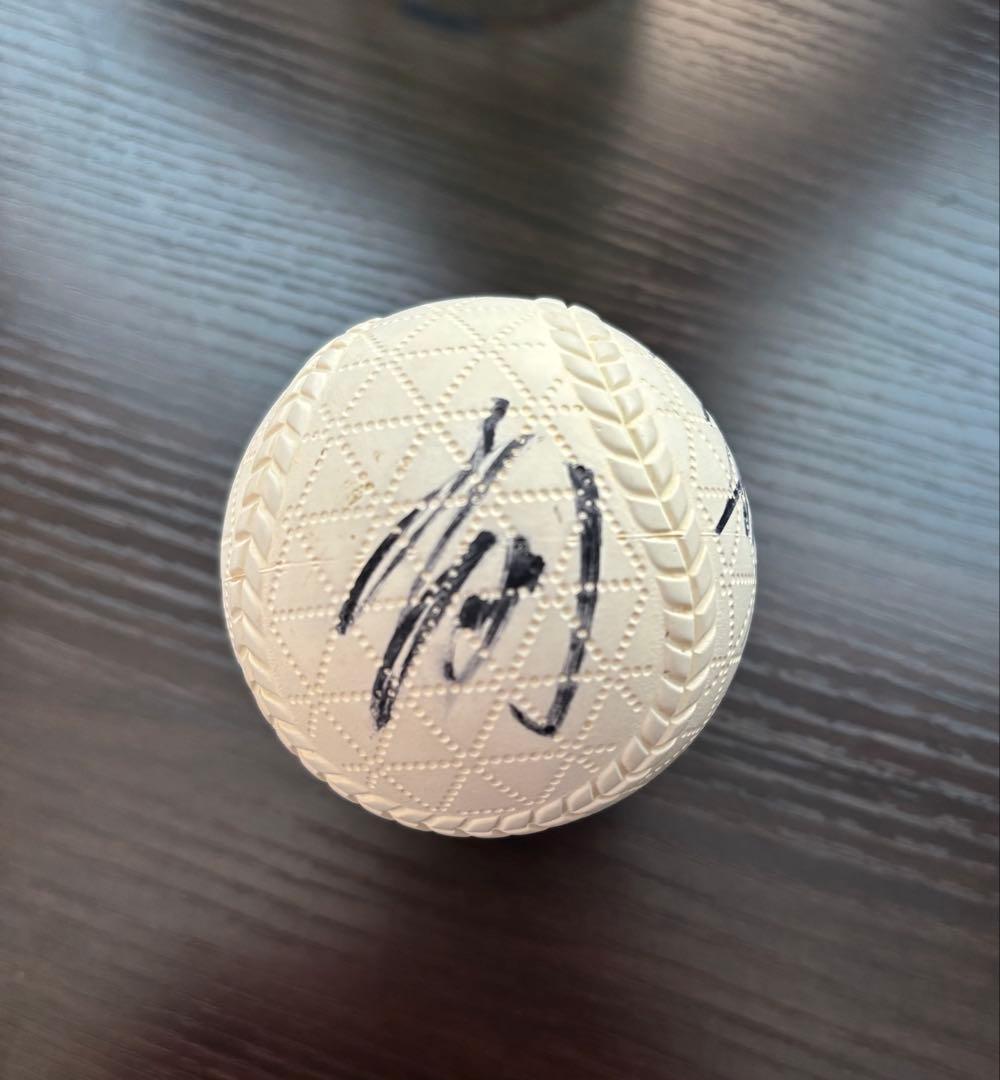 サイン入り野球ボール 直筆 駒田徳広 与田剛 藤田太陽