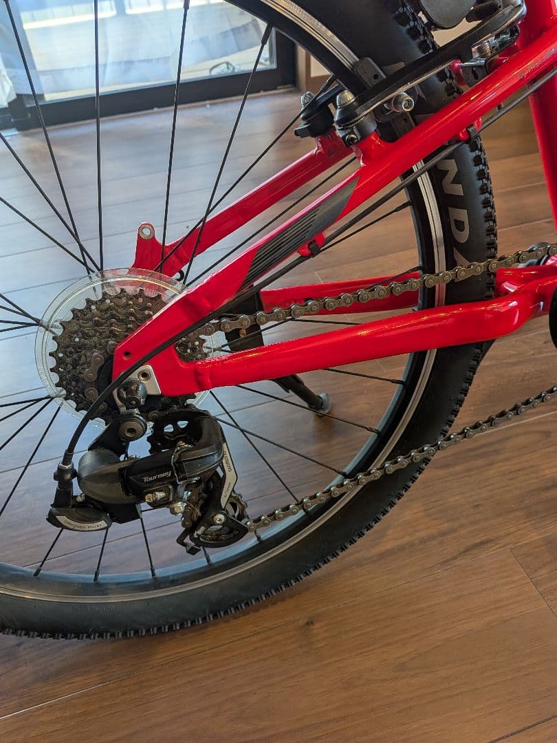 GT レッド マウンテンバイク24インチ