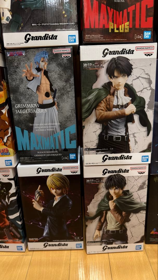 プライズフィギュア まとめ売り 19点 呪術廻戦 NARUTO BLEACH