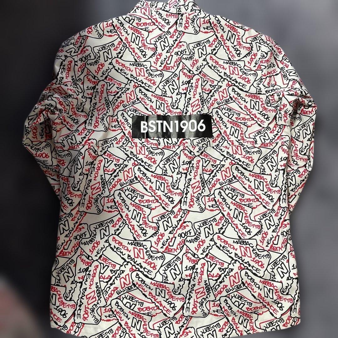 new balance golf ロゴプリントジャケット サイズ5